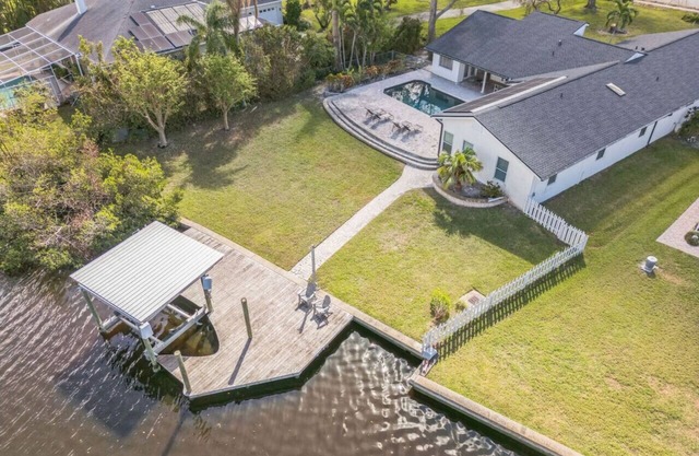 Canal-Front Home with Heated Pool and 5 bedrooms