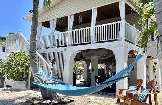 Canal Home with Direct Ocean Access, 75' dock, Hammock, Coconut Trees & More🌴