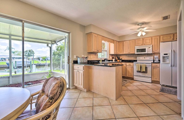 Canalfront New Port Richey Home w/Boat Dock!