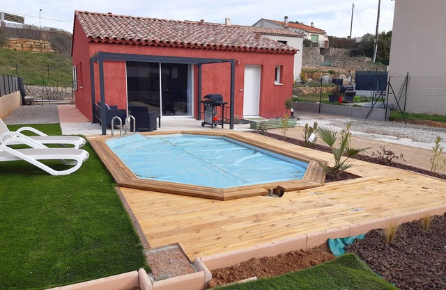 Carcès, house in Provence, swimming pool, six people