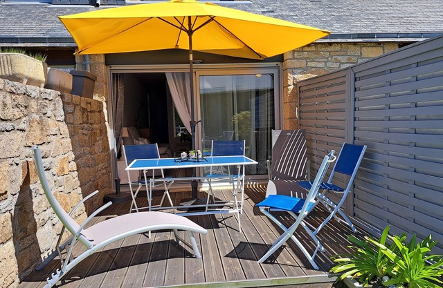 Carnac Plage Appartement rez de Jardin A 5 Minutes à Pied de la Plage 35 m²