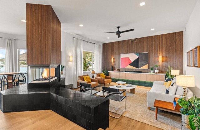 Casa Madera | Mid-Century Lakefront Oasis with Heated Pool, Hot Tub & Pontoon Boat
