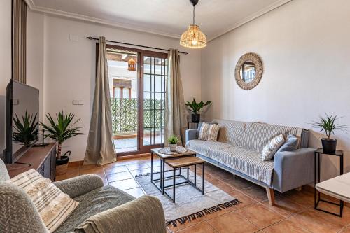 Casa Rexola con balcón para 7 viajeros con piscina comunitaria