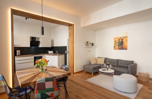 Central apartment with 2 bedrooms & inner courtyard in the old town of Stralsund