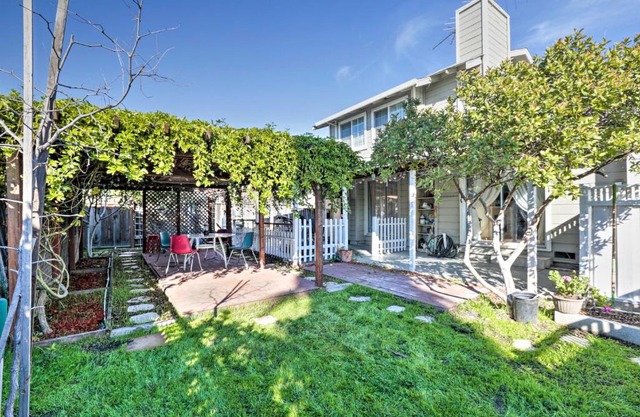 Central San Jose Home with Yard, Pergola, and Gym!