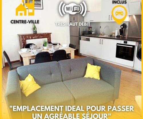 Centralis, 3 Chambres - Parking inclus
