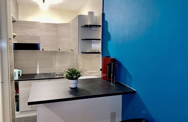 CHABLAIS. Practical apartment in the center 5 minutes walk from the station.
