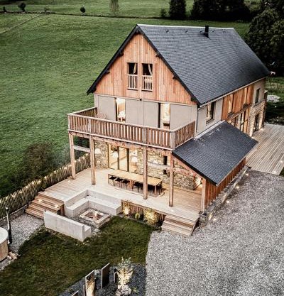 Chalet Casteret-15 couchages-brasero-bain nordique