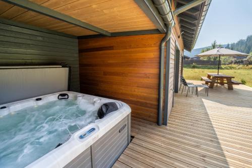 Chalet némésia avec spa à Gérardmer