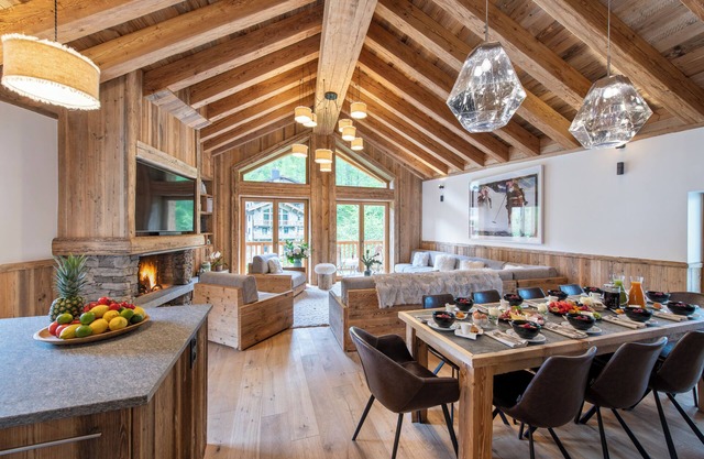 Chalet Oxalis, Luxury chalet at Le Fornet in Val d'Isere.