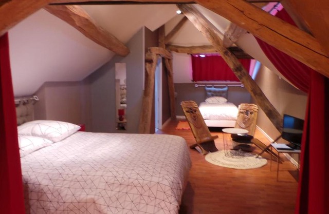 chambre d'hôtes mansardée