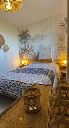 Chambre entre mer et montagne