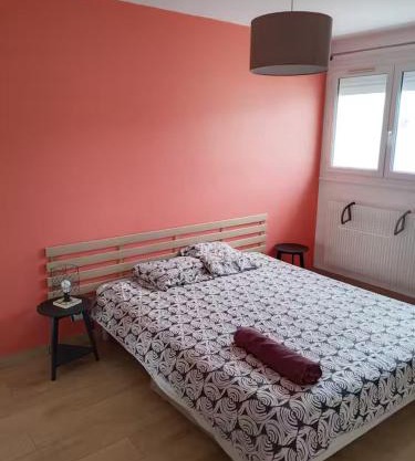 Chambre privée chez l'habitant - La Chambre Framboise