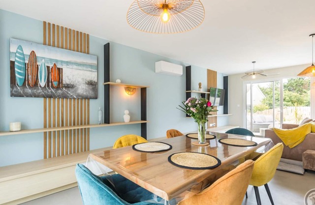 Charming Modern Bungalow with Nordic Hot Tub, Near Beach and Amenities in Saint-Jean-de-la-Rivière