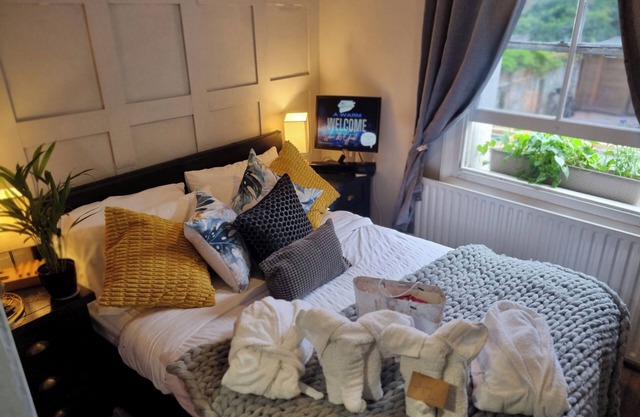 Charming 1-Bed Studio annex, parking, kitchen,WiFi