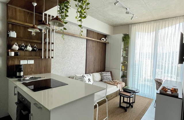 Charming 1-bedroom apartment with AC, WiFi in San José