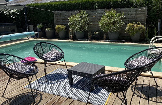 Charming cottage 10p #swimming pool #spa south Tours