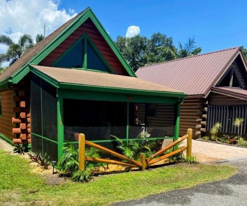 Charming, Cozy, Waterview Log Cabin With Sunsets