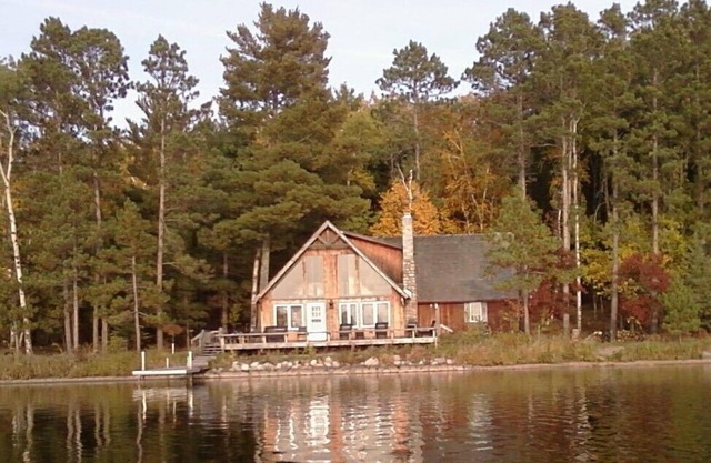 Charming Northwoods Lake Cabin and Guest Cabin in Private, Natural Setting
