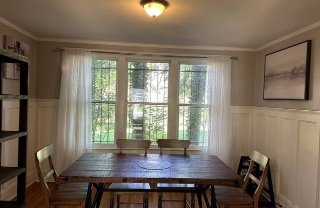 Charming West Village Townhouse, steps from shops and entertainment.