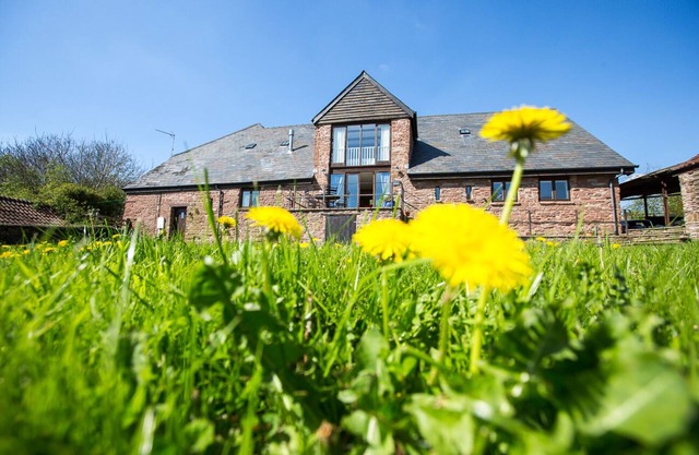 Charming wing of a converted barn in secluded setting of Trebandy Farm