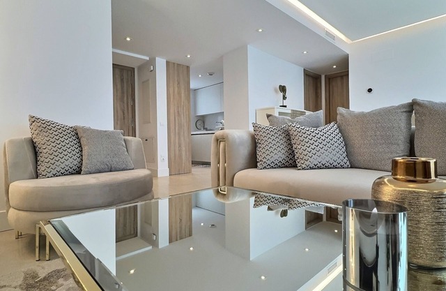Chic Mediterranean Living: A Three-Bedroom Penthouse Situated in the San Roque Club Resort