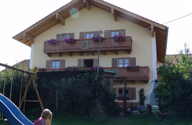 Child-friendly farm in a quiet panoramic location in Taching am See