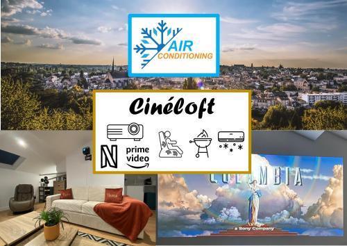 CINELOFT Gare, Cinema, PS5, Air Conditioning, Massage, Netflix, Prime Video