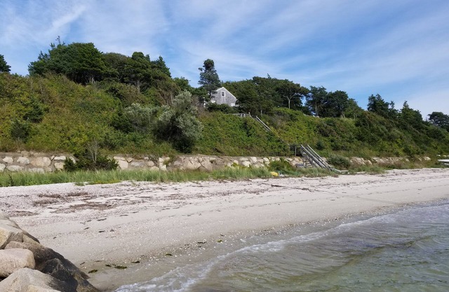 Classic Cape Cod on the beach