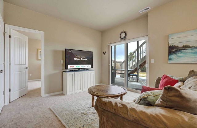 Clear Creek! Cozy Getaway with Private Patio