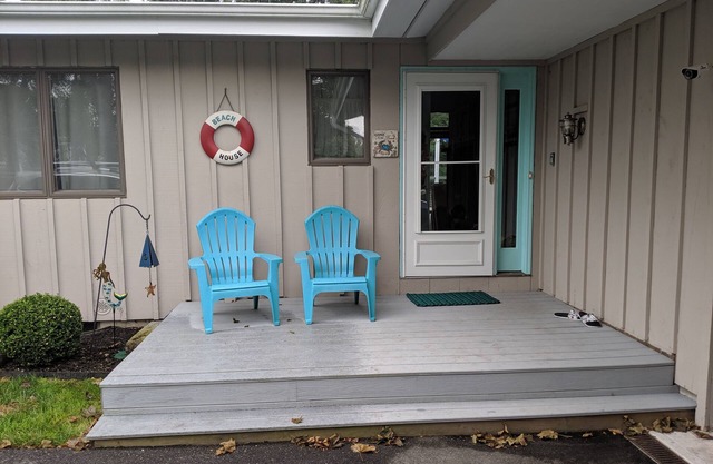 Cleves Point Estates Home, Private sandy beach