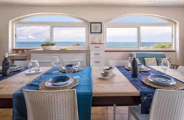 ClickSardegna Villa Le Tonnare by the sea overlooking the Gulf of Asinaran