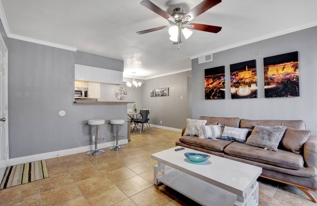 Close to LV Strip! Convenient, Modern Bright, Brand New Condo, Community Pool!