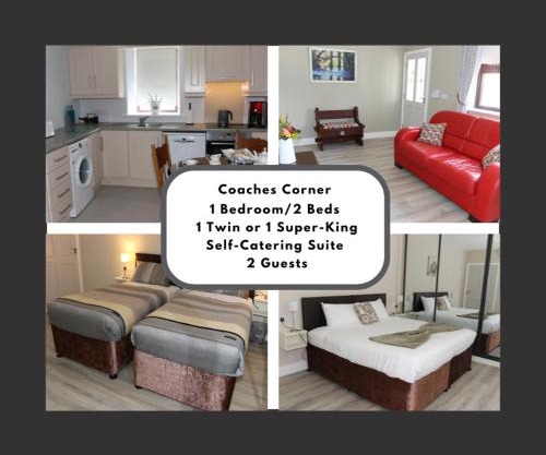 Coaches Corner - Accessible Self-Catering Guest Suite - 5 Minutes from town - Singles or Super-King