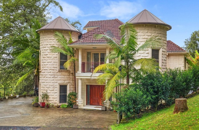 Coastal Castle with Piano, Movie Room and Library