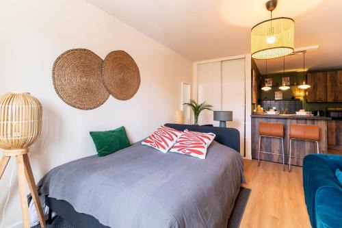 Cocon Coloré - Studio pour 2 30min de Paris