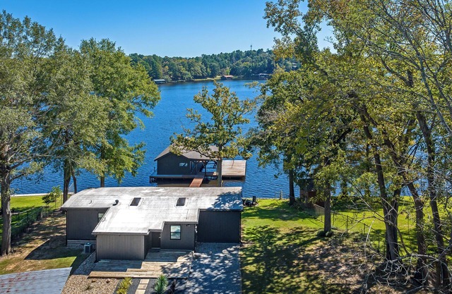 Come spend a peaceful weekend at this gorgeous, newly remodeled, lake house.