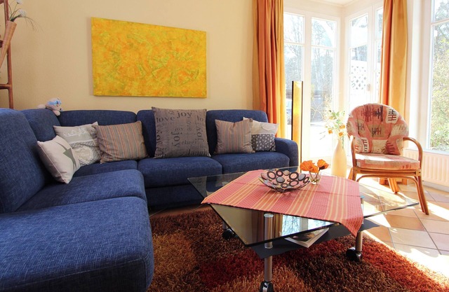 Comfortable vacation apartment with covered terrace and garden in Kühlungsborn