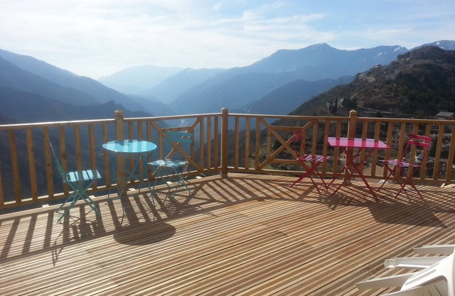 Comfortable house in the mountains in the Mercantour doors