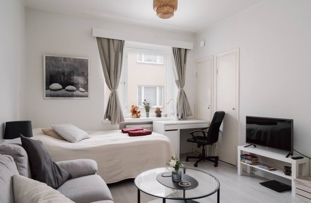 Comfy Studio in Central Helsinki, Best Location!