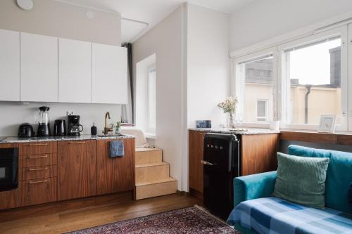Comfy Top Floor Studio Apt in Centre of Helsinki