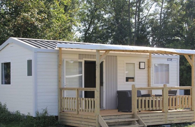 Compact 4 person chalet in Friesland