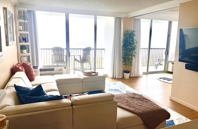 Condo right on the beach! Stunning seventh floor views!