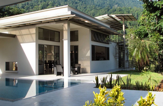 Contemporary Luxury Home Boasts Stunning 360° Ocean and Mountain Views