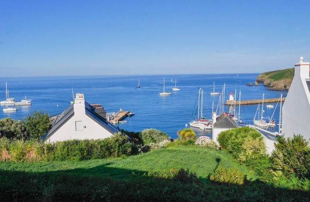 Contemporary villa with sea view in Sauzon