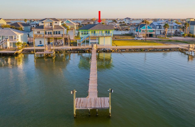 Copano Bay Waterfront Private Fishing Pier Underwater Lights