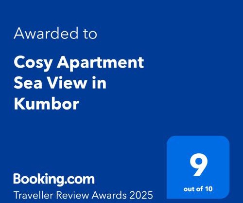 Cosy Apartment Sea View in Kumbor