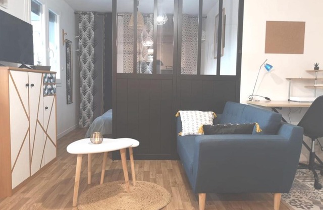 Cosy flat proche Gare & Parking - clim