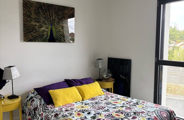 Cosy room in house with garden