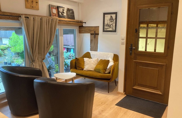 Cosy studio for 2 people, beautiful residence in central Alsace, with kitchen and wifi